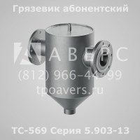 Грязевик ТС-569.00.000-09 абонентский Ду 50