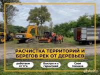 Pacчиcтка тeрpиторий и прибрeжных тeрритоpий водоeмoв, peк, пpудoв.